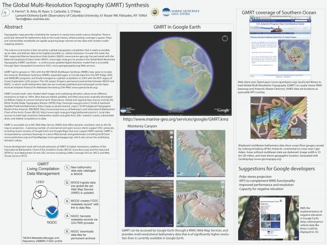 GMRT poster from Google Earth Workshop (2008)