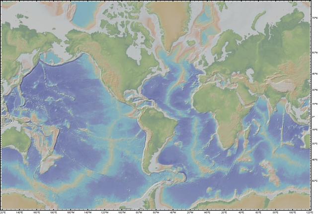GMRT World Map (2009)