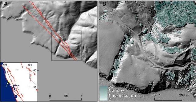 Geomorphological features in high-resolution data (2010)